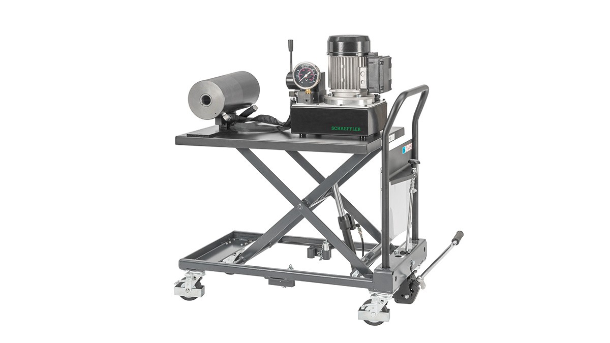 Productos de mantenimiento Schaeffler: Unidad hidráulica móvil