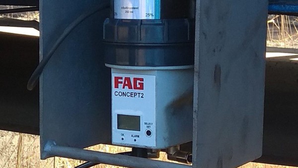 Schaeffler CONCEPT2 en el soporte de protección en el motor de accionamiento